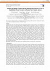 Research paper thumbnail of Analysis of Quality Control in the Informal Seed Sector: Case of Smallholder Bean Farmers in Bondo Sub-County, Kenya