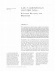 Research paper thumbnail of Early Corinthian Jointed Dolls: Context, Meaning, and Diffusion