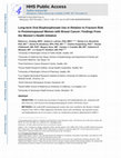 Research paper thumbnail of Long-term oral bisphosphonate use in relation to fracture risk in postmenopausal women with breast cancer: findings from the Women's Health Initiative