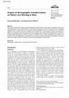 Research paper thumbnail of Impact of demographic transformation on future rice farming in Asia