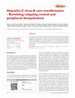 Research paper thumbnail of Hepatitis C virus: A rare manifestation - Remitting relapsing central and peripheral demyelination