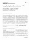 Research paper thumbnail of Pattern of Peripheral Nerve Involvement in Spinocerebellar Ataxia Type 2: a Neurophysiological Assessment