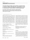 Research paper thumbnail of Neurophysiological Studies and Non-Motor Symptoms Prior to Ataxia in a Patient with Machado–Joseph Disease: Trying to Understand the Natural History of Brain Degeneration