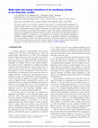 Research paper thumbnail of Wake state and energy transitions of an oscillating cylinder at low Reynolds number