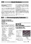 Research paper thumbnail of Modern liquid chromatography of Macromolecules. B. G. Belenkii and L. Z. Vilenchik, Elsevier, 432 pp