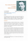 Research paper thumbnail of Ética II Lev Vigotsky, Hombre de Tres Mundos