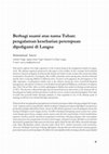 Research paper thumbnail of Berbagi suami atas nama Tuhan: pengalaman keseharian perempuan dipoligami di Langsa