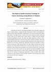 Research paper thumbnail of The Impact of Health Insurance Coverage onCancer Screening among Women in Thailand