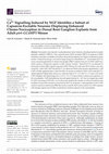 Research paper thumbnail of Ca2+ Signalling Induced by NGF Identifies a Subset of Capsaicin-Excitable Neurons Displaying Enhanced Chemo-Nociception in Dorsal Root Ganglion Explants from Adult pirt-GCaMP3 Mouse