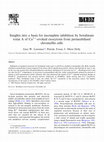 Research paper thumbnail of Insights into a basis for incomplete inhibition by botulinum toxin A of Ca2+-evoked exocytosis from permeabilised chromaffin cells