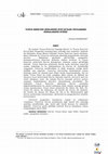 Research paper thumbnail of Yunus Emre'nin Şiirlerine Kur'an'daki Peygamber Kıssalarının Etkisi