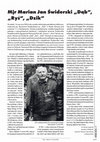 Research paper thumbnail of Marek Jedynak, Mjr Marian Jan Świderski „Dąb”, „Ryś”, „Dzik”, "Wykus" 2024, nr 29