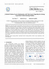 Research paper thumbnail of A Hybrid Chicken Swarm Optimization with Tabu Search Algorithm for Solving Capacitated Vehicle Routing Problem