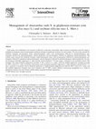 Research paper thumbnail of Management of Amaranthus rudis S. in glyphosate-resistant corn (Zea mays L.) and soybean (Glycine max L. Merr.)