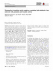 Research paper thumbnail of Mononuclear transition metal complexes containing iodo-imidazole ring endowed with potential anti-Candida activity