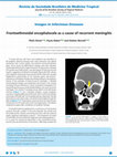 Research paper thumbnail of Frontoethmoidal encephalocele as a cause of recurrent meningitis