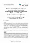 Research paper thumbnail of Dez Anos De Antropologia Da Educação Na América Latina