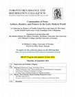 Research paper thumbnail of TORONTO RENAISSANCE AND REFORMATION COLLOQUIUM