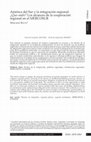 Research paper thumbnail of América del Sur y la integración regional: ¿Quo vadis? Los alcances de la cooperación regional en el MERCOSUR