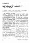 Research paper thumbnail of Benthic Communities of Mesophotic Coral Ecosystem off Puducherry, East Coast of India