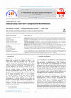 Research paper thumbnail of Globe salvaging conservative management of Retinoblastoma