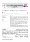 Research paper thumbnail of Knowledge and ability to manage medical emergencies among dental students