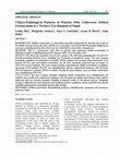 Research paper thumbnail of Clinico-Pathological Patterns of Patients Who Underwent Orbital Exenteration in a Tertiary Eye Hospital of Nepal