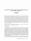 Research paper thumbnail of Financial Risks and Economic Viability of Water and Sanitation Businesses in Rural Cambodia: A Rapid Review