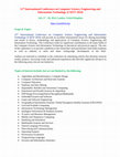 Research paper thumbnail of Call For paper - 11th International Conference on Computer Science, Engineering and Information  Technology (CSEIT 2024)