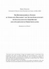 Research paper thumbnail of The Historiographical Notions of ‘Scholastic Philosophy’ and ‘Second Scholasticism’: An Investigation into Their History and an Examination of Their Criticalities. Anthology of Texts