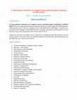 Research paper thumbnail of Call For paper - 3rd International Conference on Computer Science and Information Technology (COMSCI  2024)