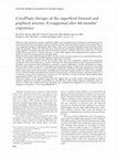 Research paper thumbnail of CryoPlasty Therapy of the Superficial Femoral and Popliteal Arteries: A Single Center Experience