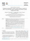 Research paper thumbnail of Continuous measurement of object location memory is sensitive to effects of age and mild cognitive impairment and related to medial temporal lobe volume