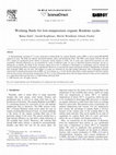 Research paper thumbnail of Working fluids for low-temperature organic Rankine cycles