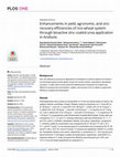 Research paper thumbnail of Enhancements in yield, agronomic, and zinc recovery efficiencies of rice-wheat system through bioactive zinc coated urea application in Aridisols