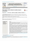 Research paper thumbnail of Flujo salival y caries radicular en adultos mayores autovalentes