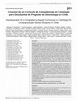 Research paper thumbnail of Creación de un Currículo de Competencias en Cariología para Estudiantes de Pregrado de Odontología en Chile