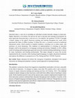 Research paper thumbnail of OVERCOMING COMMOTION IN SIMULATED LEARNING: AN ANALYSIS