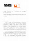 Research paper thumbnail of Disparition, mort et obsolescence des techniques (XVIII e -XX e siècles)