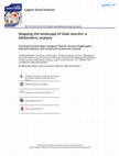 Research paper thumbnail of Mapping the landscape of halal tourism: a bibliometric analysis