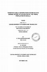 Research paper thumbnail of Targeted Public Distribution System in Food Grains: Extent of Utlization by the Tribal Population in Kerala