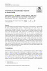 Research paper thumbnail of Uncertainty in geomorphological responses to climate change