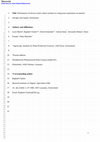 Research paper thumbnail of Performance of eleven winter wheat varieties in a long term experiment on mineral nitrogen and organic fertilisation