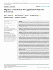 Research paper thumbnail of Migratory connectivity in the Loggerhead Shrike (<i>Lanius ludovicianus</i>)