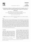 Research paper thumbnail of Contaminant residues in seabird eggs from the Canadian Arctic. Part I. Temporal trends 1975–1998