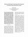 Research paper thumbnail of Advanced Stirling Technology Development at NASA Glenn Research Center