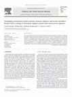 Research paper thumbnail of Developing performance-based contracts between agencies and service providers: Results from a Getting To Outcomes support system with social service agencies