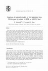 Research paper thumbnail of Analysis of paternity index of 164 paternity trios DNA-typed by either 10 STR or 4 RFLP loci