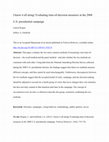 Research paper thumbnail of I Knew it All Along! Evaluating Time-of-Decision Measures in the 2008 U.S. Presidential Campaign