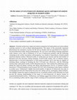 Research paper thumbnail of On the nature of extra-framework aluminum species and improved catalytic properties in steamed zeolites